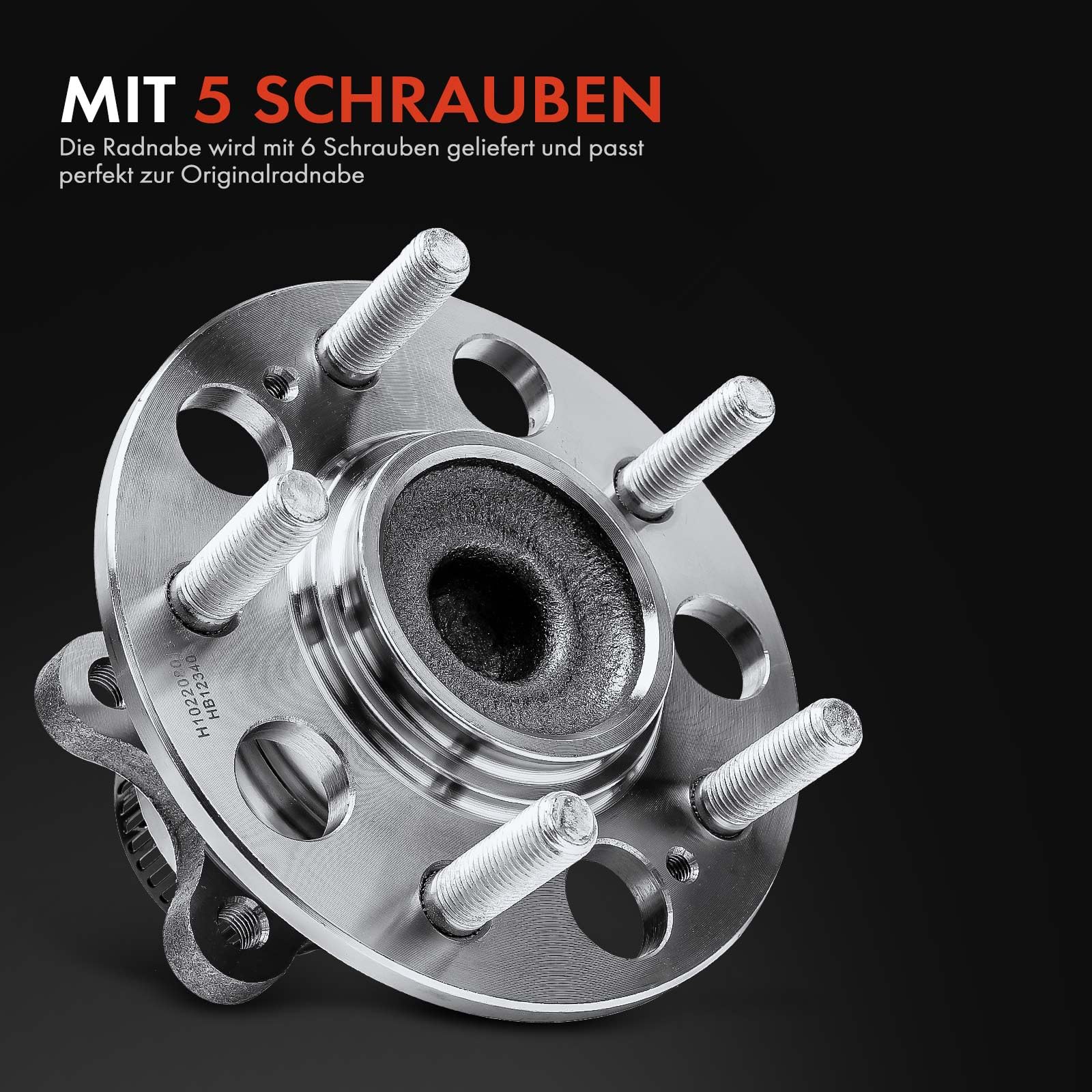 LOSTAR 2X Radlagersatz Radnabe Vorne Passend Für Hyundai Santa KIA 51750-C5000
