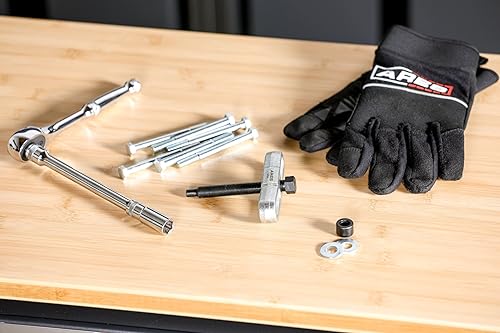 Vista 14 de ARES 71001 - Juego de servicio de polea de bomba de dirección asistida - libera poleas de dirección asistida de la bomba - Se adapta a cubos