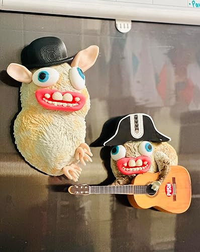 Miniatura 3 de Cursed Sub Rodents with Sound 3D Print Fridge Magnets Spongmonkey Nostalgia Retro Funny