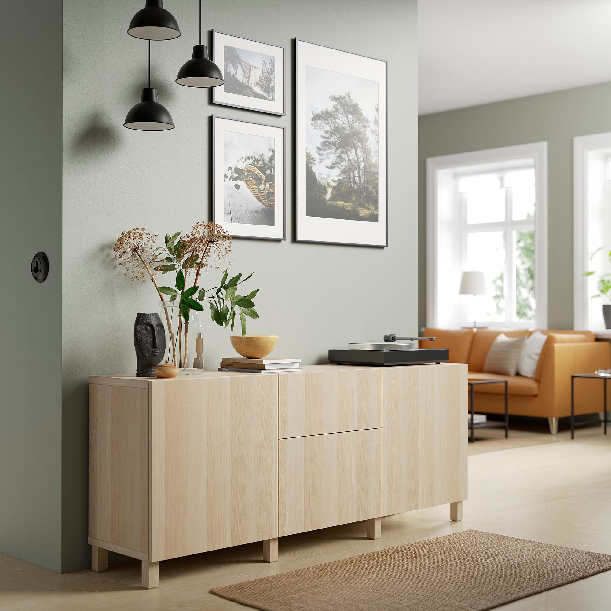 Amazon.co.jp: IKEA BESTÅ 引き出し付きストレージコンビネーション