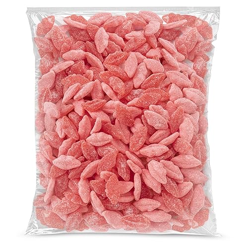Miniatura 2 de Candy Shop - Labios de gomita agrios rojos y rosados, caramelos lijados de azúcar, bolsa de 5 libras