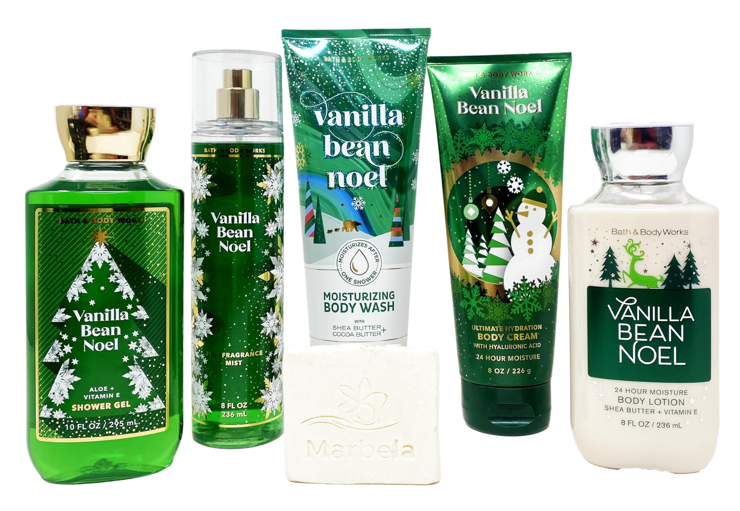 Amazon.com : Bath & Body Works Vanilla Bean Noel - Deluxe Gift Set
