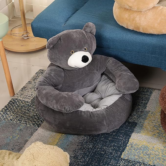 Cama Abrazo Oso para Perro Pequeño 50cm Lavable miniatura 2