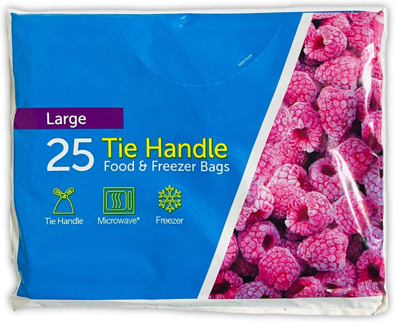 FOOD BAGS Tie Handle Bags Resealable bags Sandwich bags food freezer