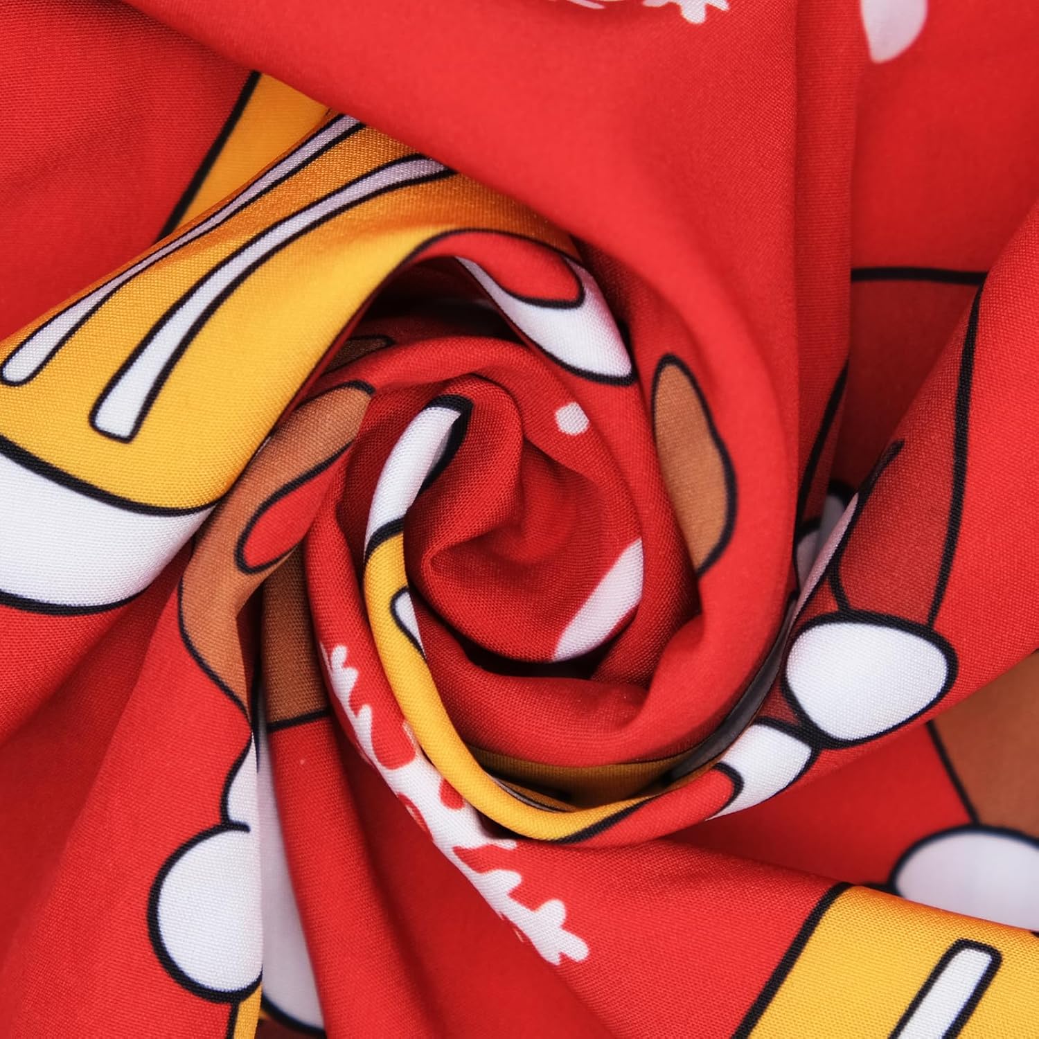 Mens Hawaiian Shirt Funny Halloween Thanksgiving Christmas Holiday Button Down Long Sleeve Shirts - Image 2