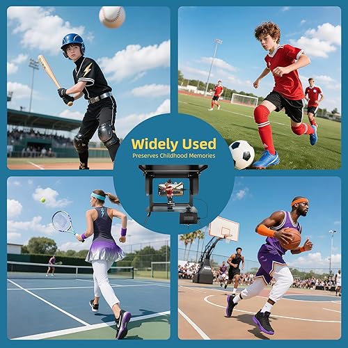 Vista 6 de Soporte de valla para teléfono celular con sombra, kit de montaje para Mevo Start, cámara, iPhone, Gopro DJI OSMO Insta360 y otras cámaras