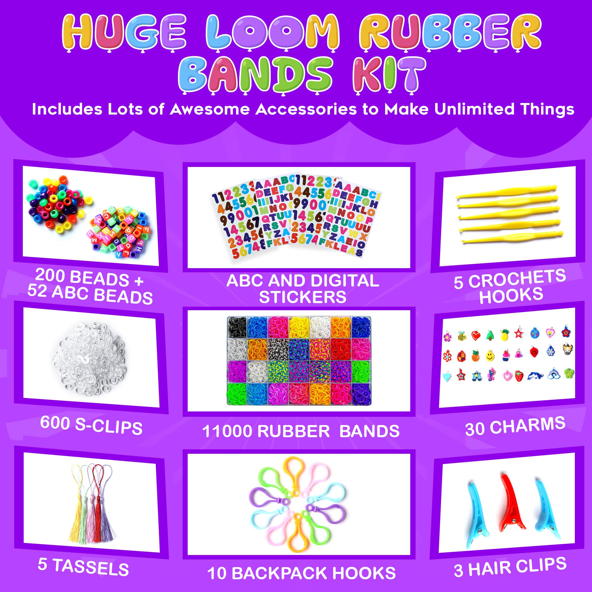 Momo's Den 12000+ Bracelet Making Kit - Image 3
