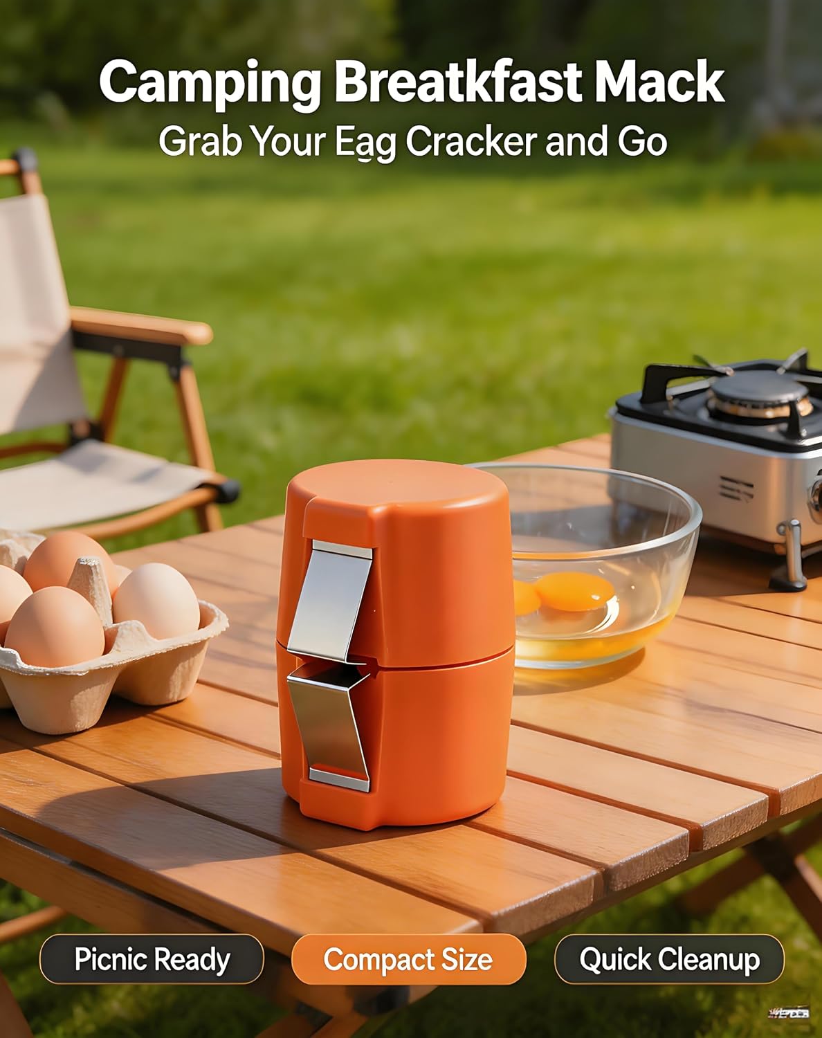 Egg Shell Opener,Raw Egg Cracker,Egg Cracker Tool for Raw Eggs