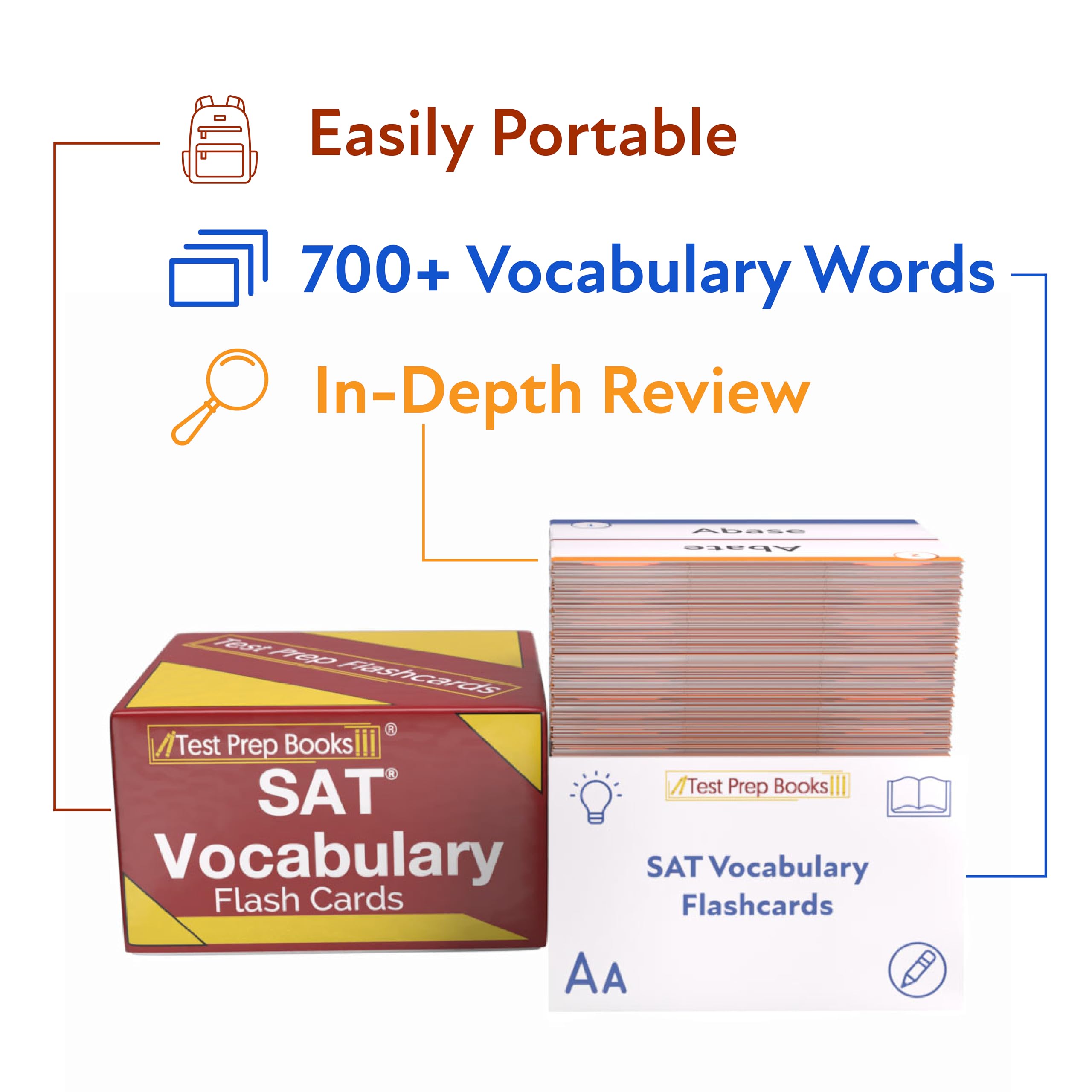 Snapklik.com : SAT Vocabulary Study Cards 2026-2027: SAT And PSAT ...