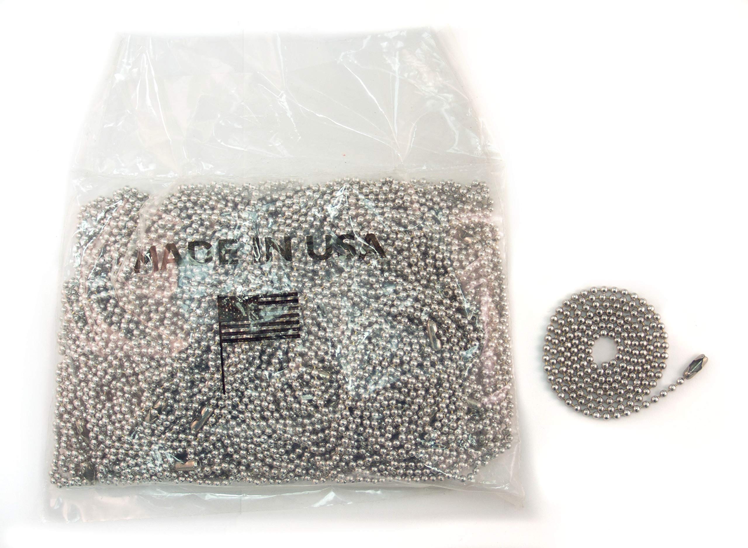 Aluminum Ball Chain Necklaces, 24