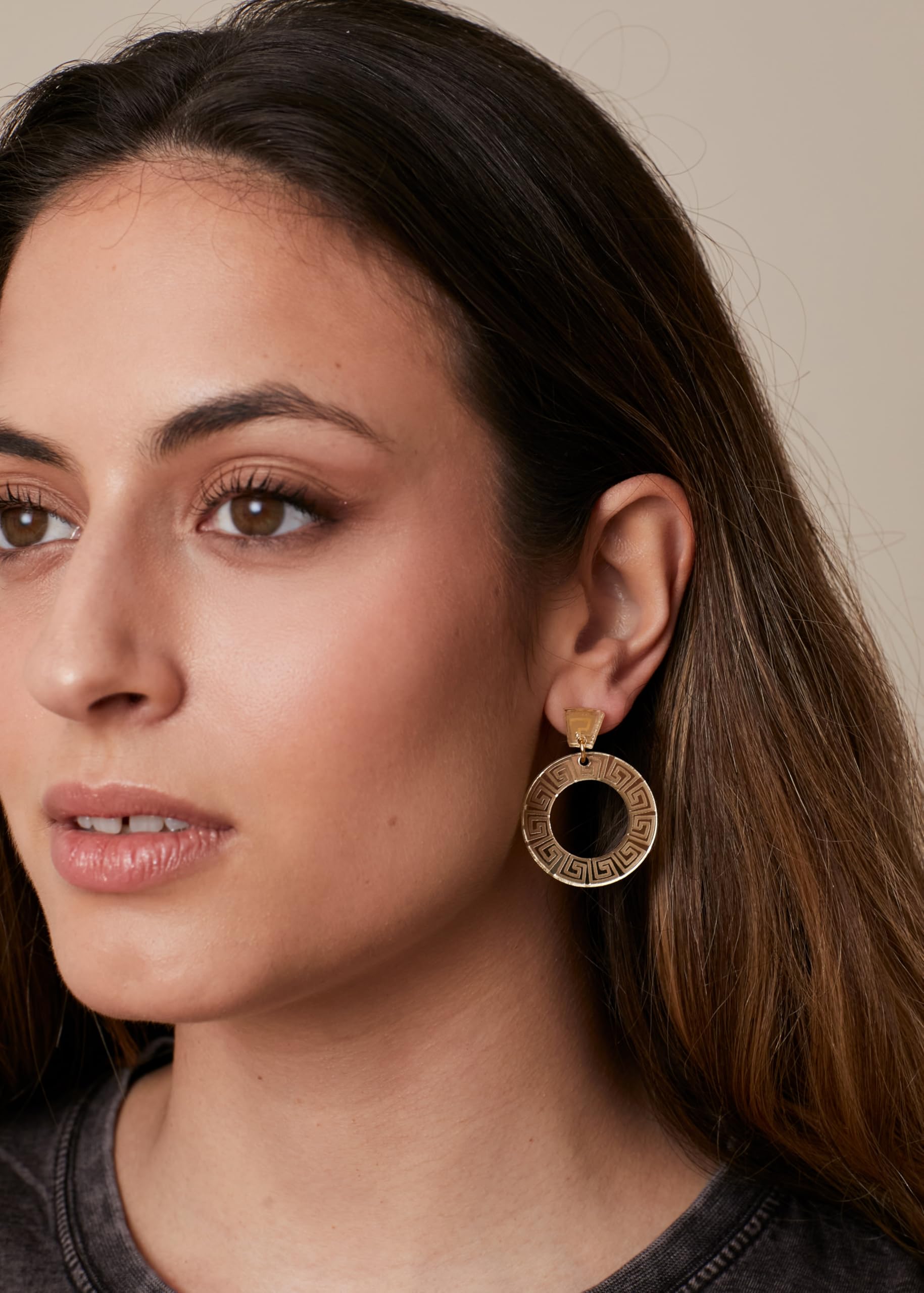 Soul | Pendientes Olimpo Hércules Mujer de Acero y Metacrilato Regalo