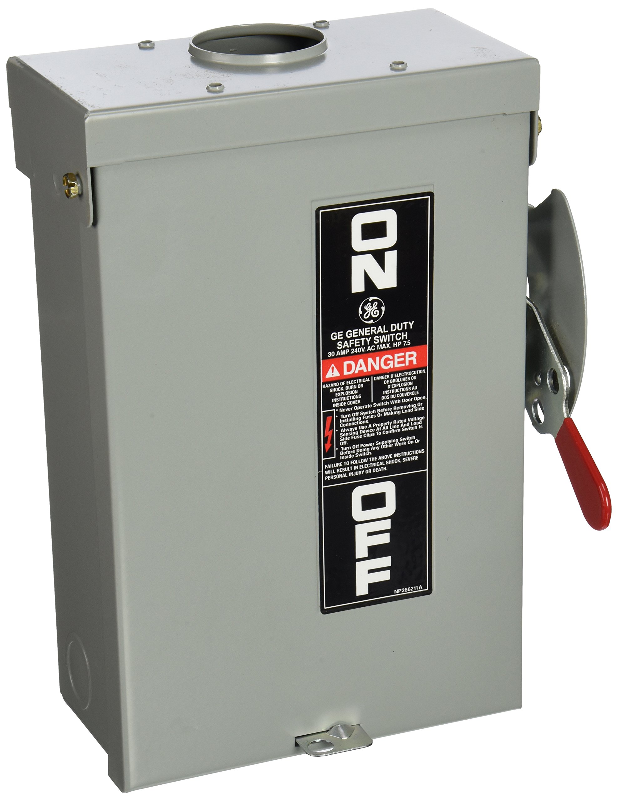 GE ENERGY INDUSTRIAL SOLUTIONS TG3221R 30A GD Out Safe Switch