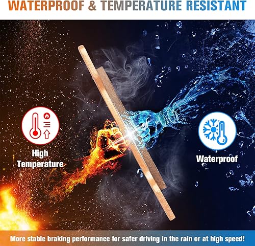 Miniatura 2 de Youxmoto Pastillas de freno sinterizadas para Polaris Hawkeye 325 400 2x4  Sportsman 500 400 450 HO 2011-2020570 EFI EPS Forest Tracker Touring 6X6