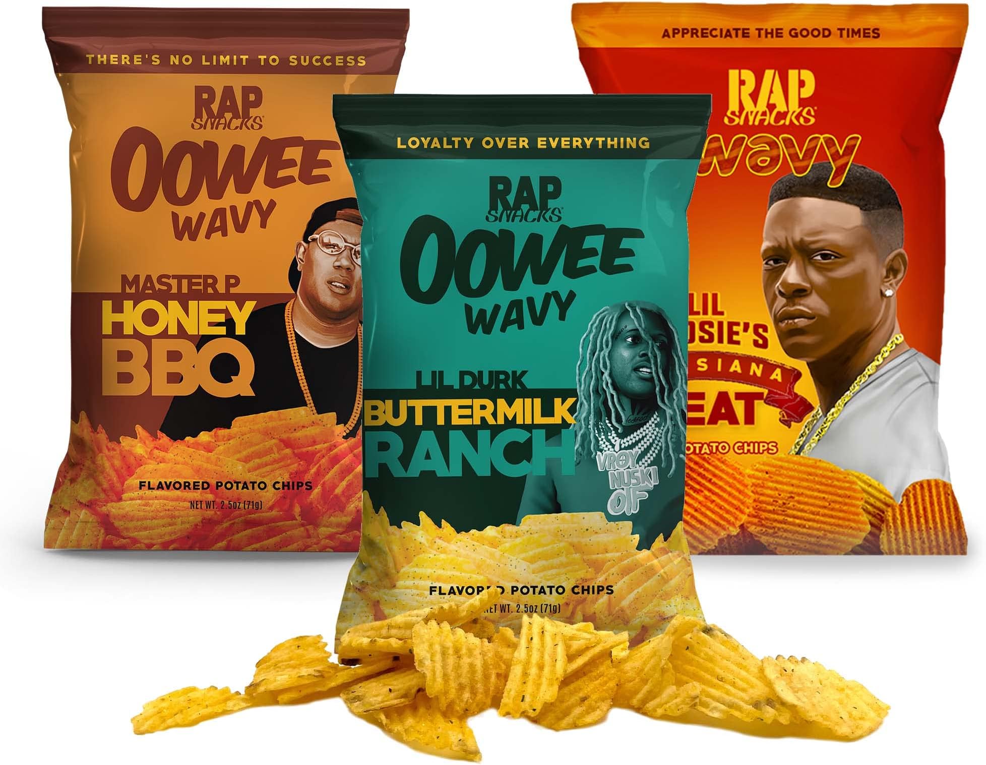 Rap Snacks Lil Durk, Master P and Boosie Honey BBQ