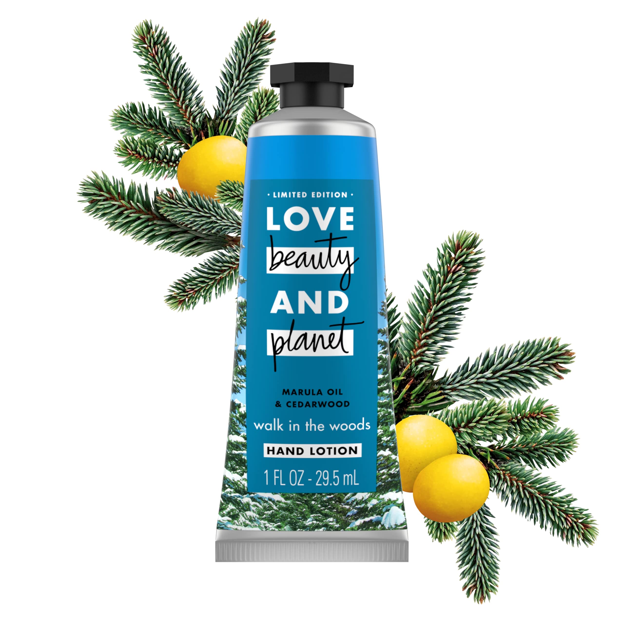 Love Beauty And PlanetMarula Oil and Cedar Wood Hand Lotion (Limited Edition) - 1 fl oz (Pack of 3)