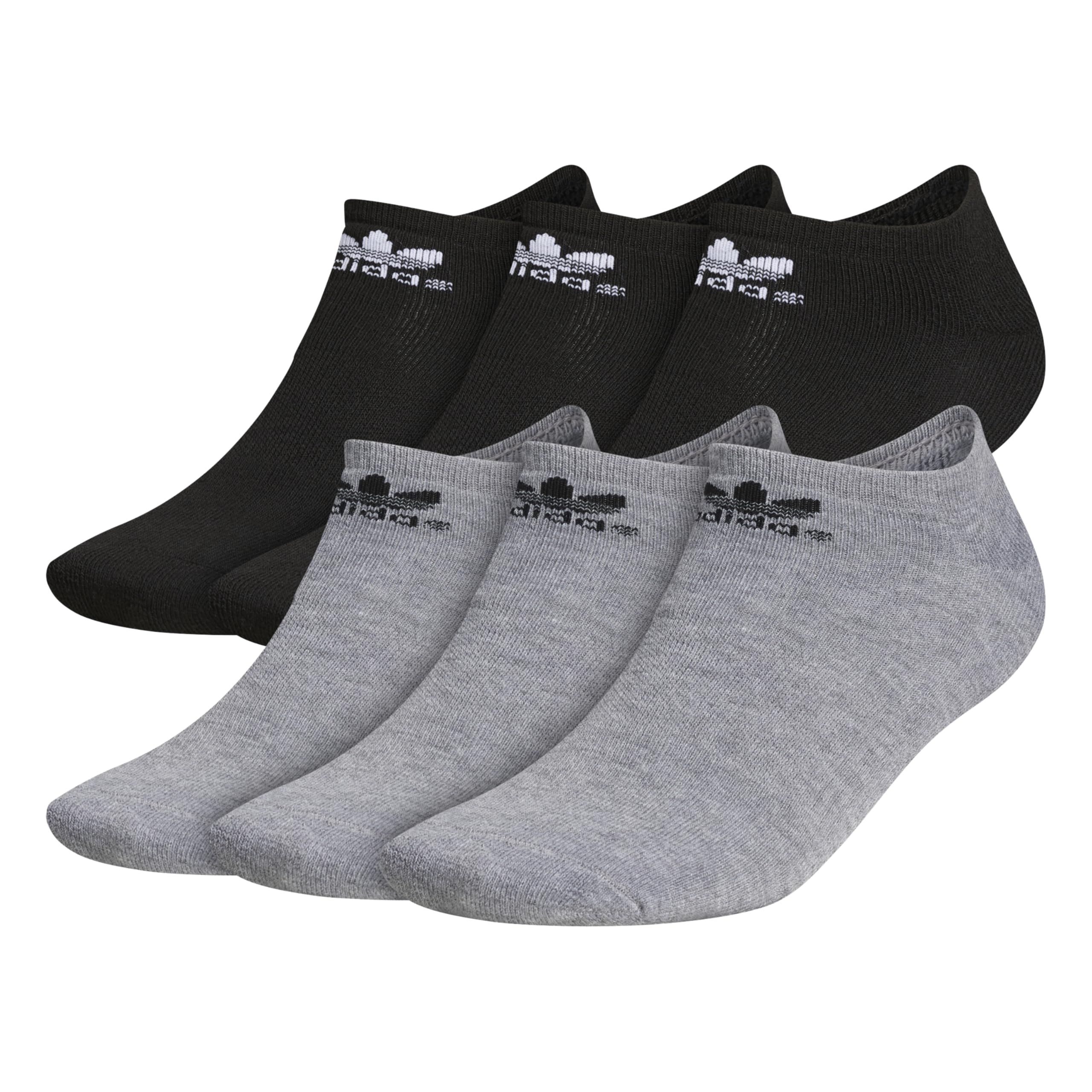 adidas Originals Calcetines Trefoil para hombre (6 pares)
