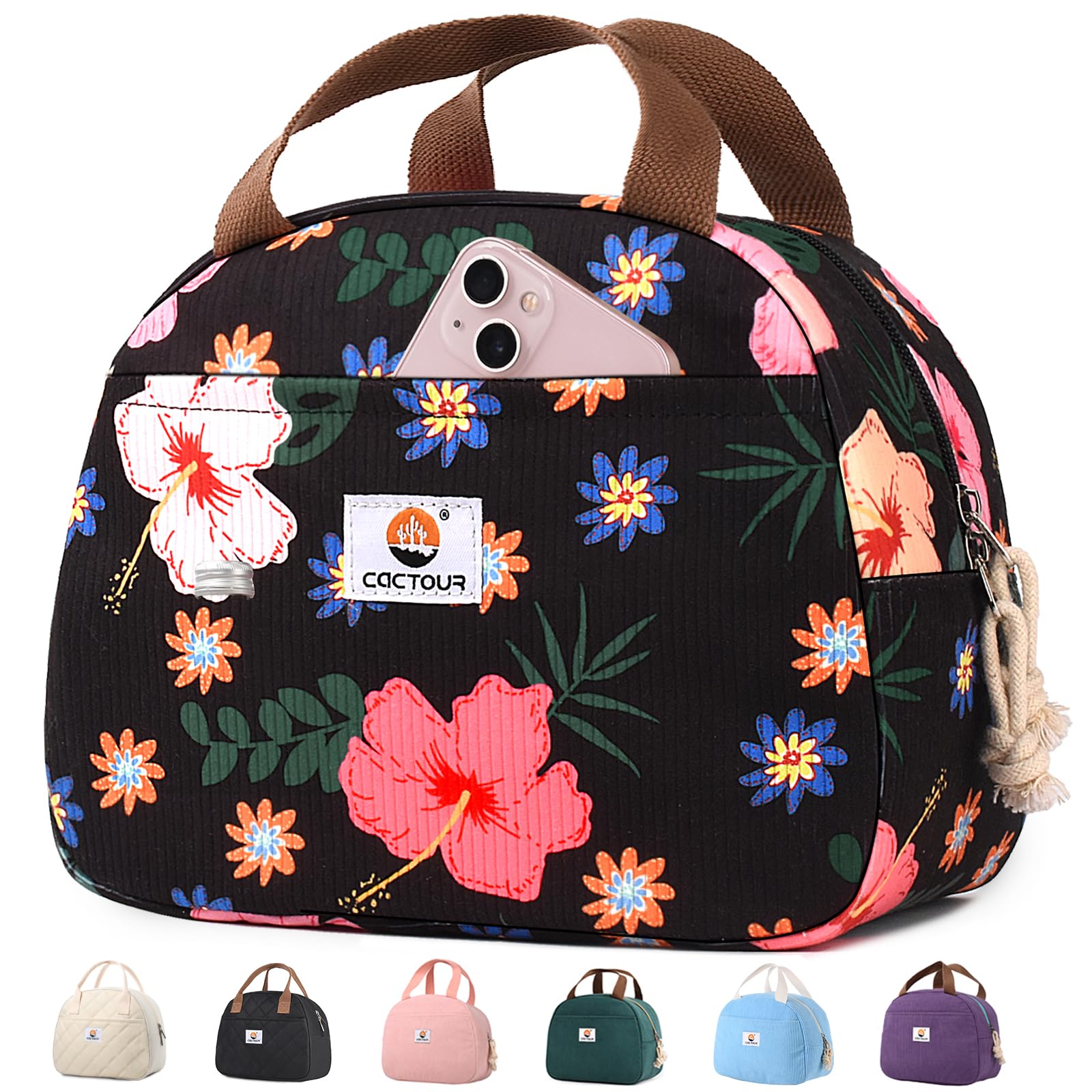Amazon.com: CaCTOUR Lunch Box for Women Girls Teens,Cute Lunch Box