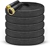 Garden Hose, 50ft Water Hose, Non-Expanding Outdoor Garden Hose with 34 Fittings, Water Pipe, Water Hose Useful House Gifts for Outdoor Lawn Car Watering Plants