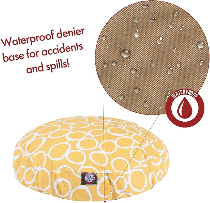 Cama Redonda para Perro Grande 107cm Funda Removible miniatura 6