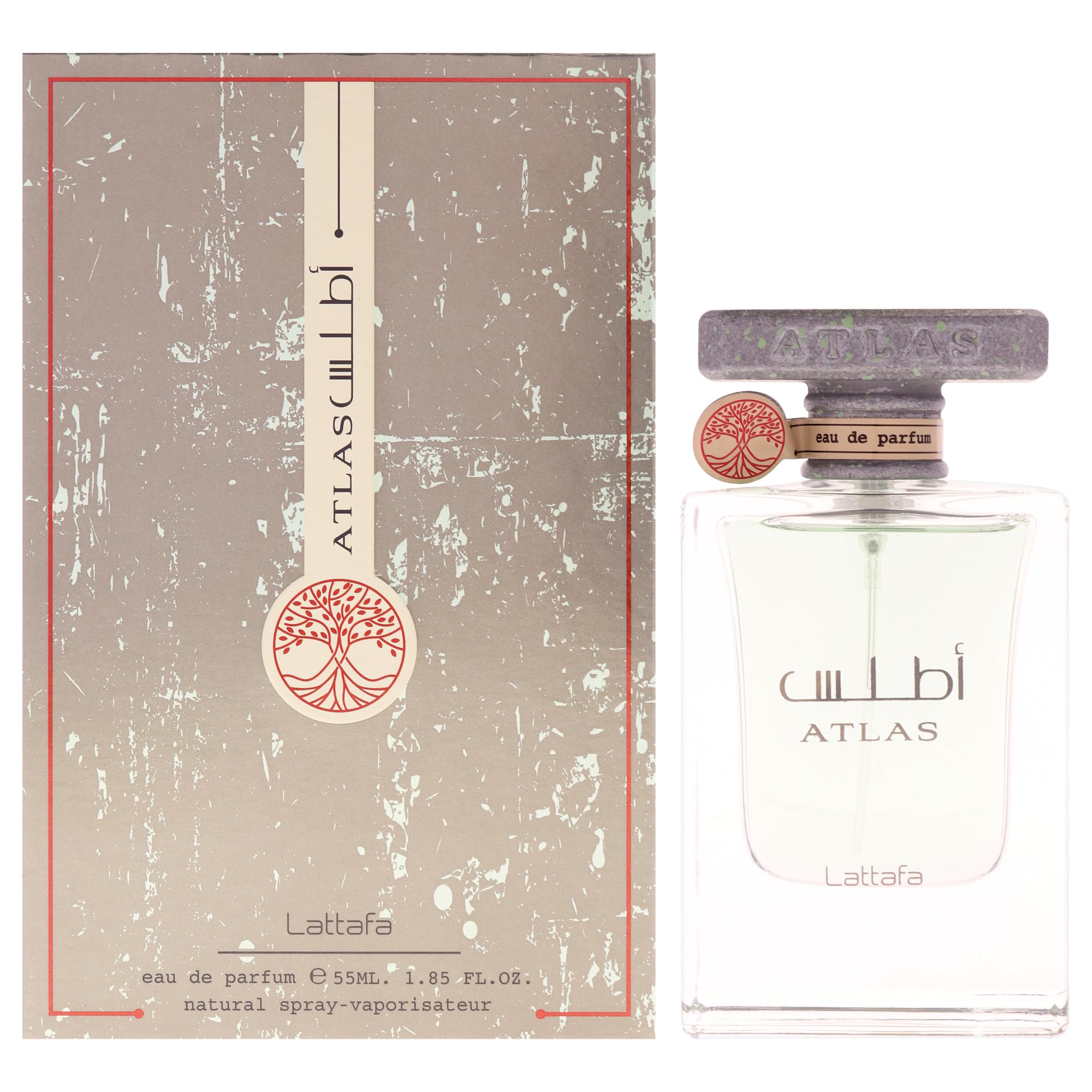 Amazon.com : Lattafa Atlas Eau de Parfum Spray for Unisex, 1.85