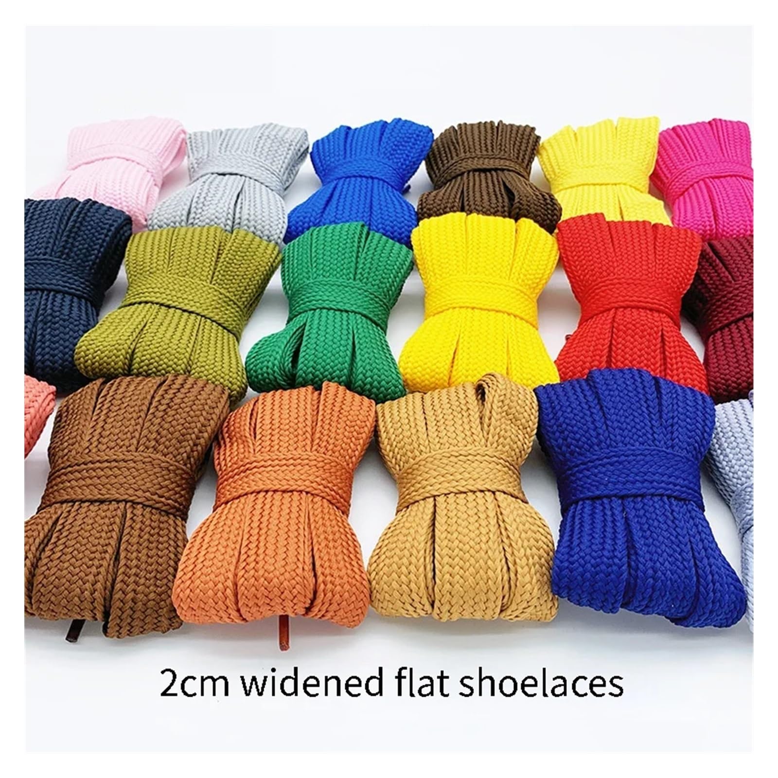 Cordones, Zapatillas Casuales Cordones más Anchos for Zapatos Accesorios for de Cuerda(Sky Blue,160cm)