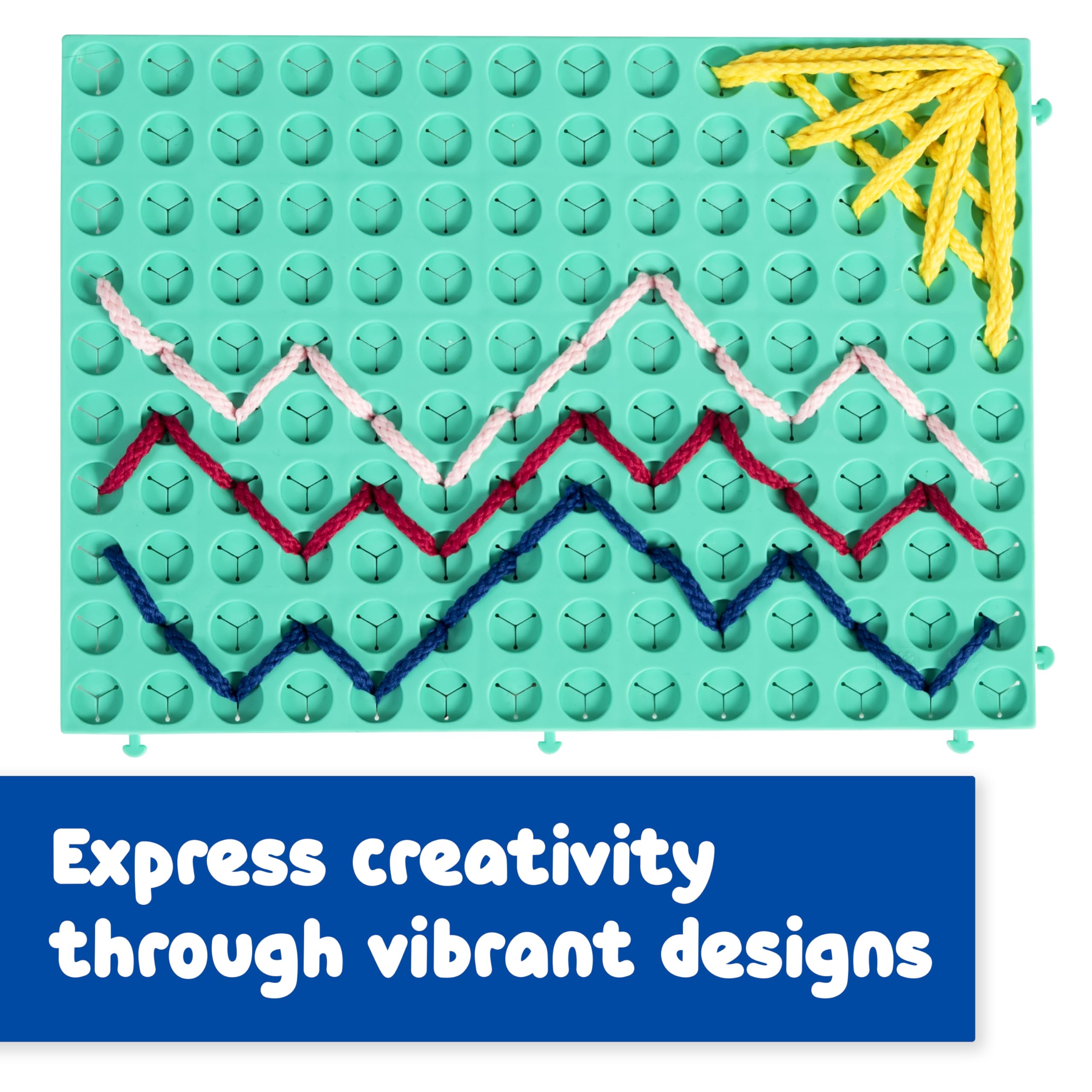 Spark & Wow Calm Down Threading Boards | Aquatica | Set of 2 | Calming Sensory Board | Social Emotional Learning Activities | Occupational Therapy Toys