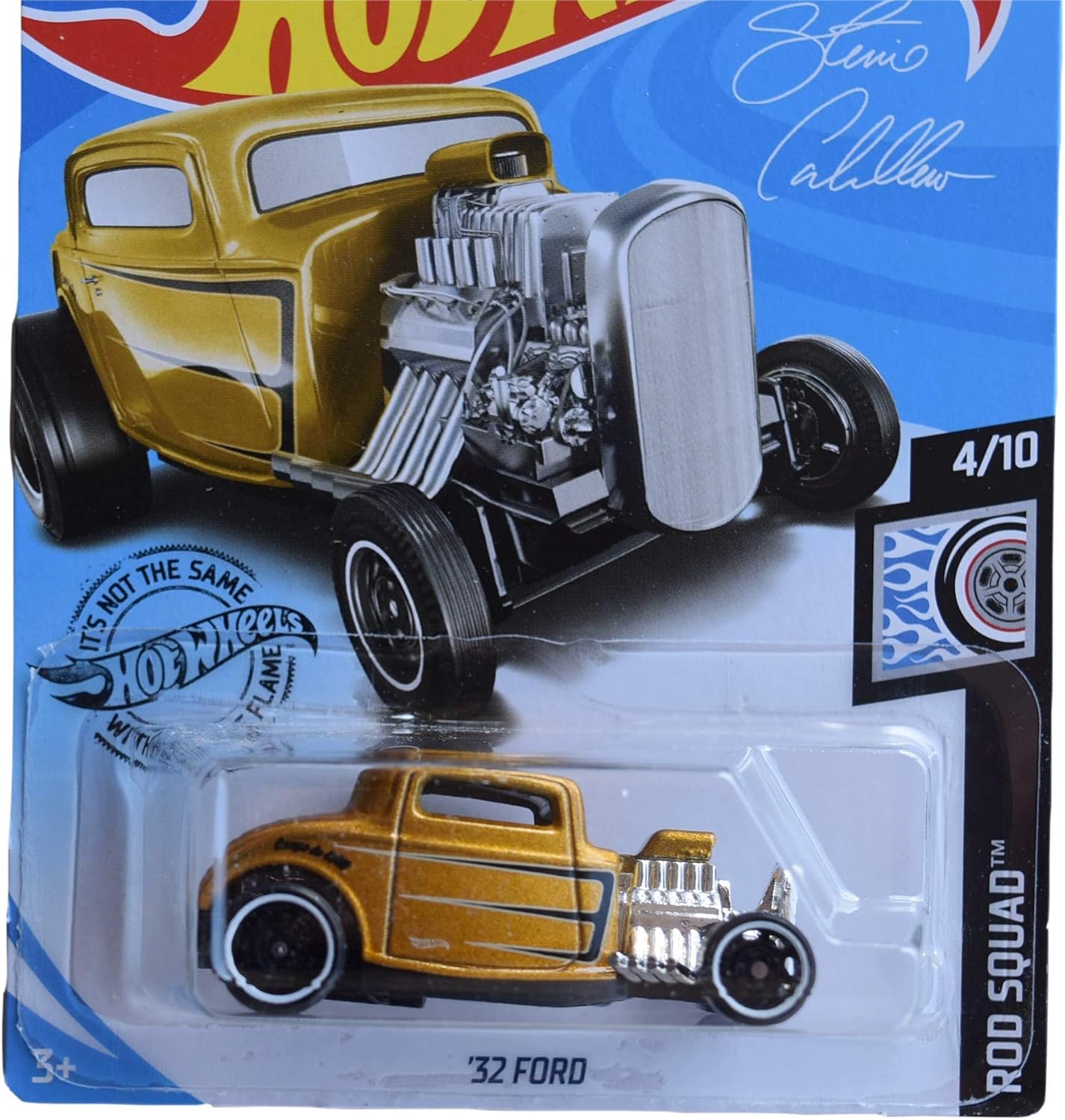 Hot Wheels Rod Squad Series 4/10 '32 Coupe 105/250, gold