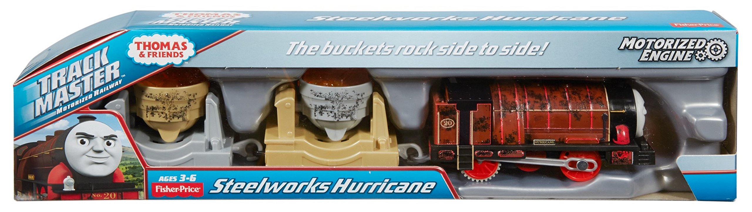 Thomas & Friends FBK18 Thomas and Friends Trackmaster Motorized Steelworks silnik Hurricane