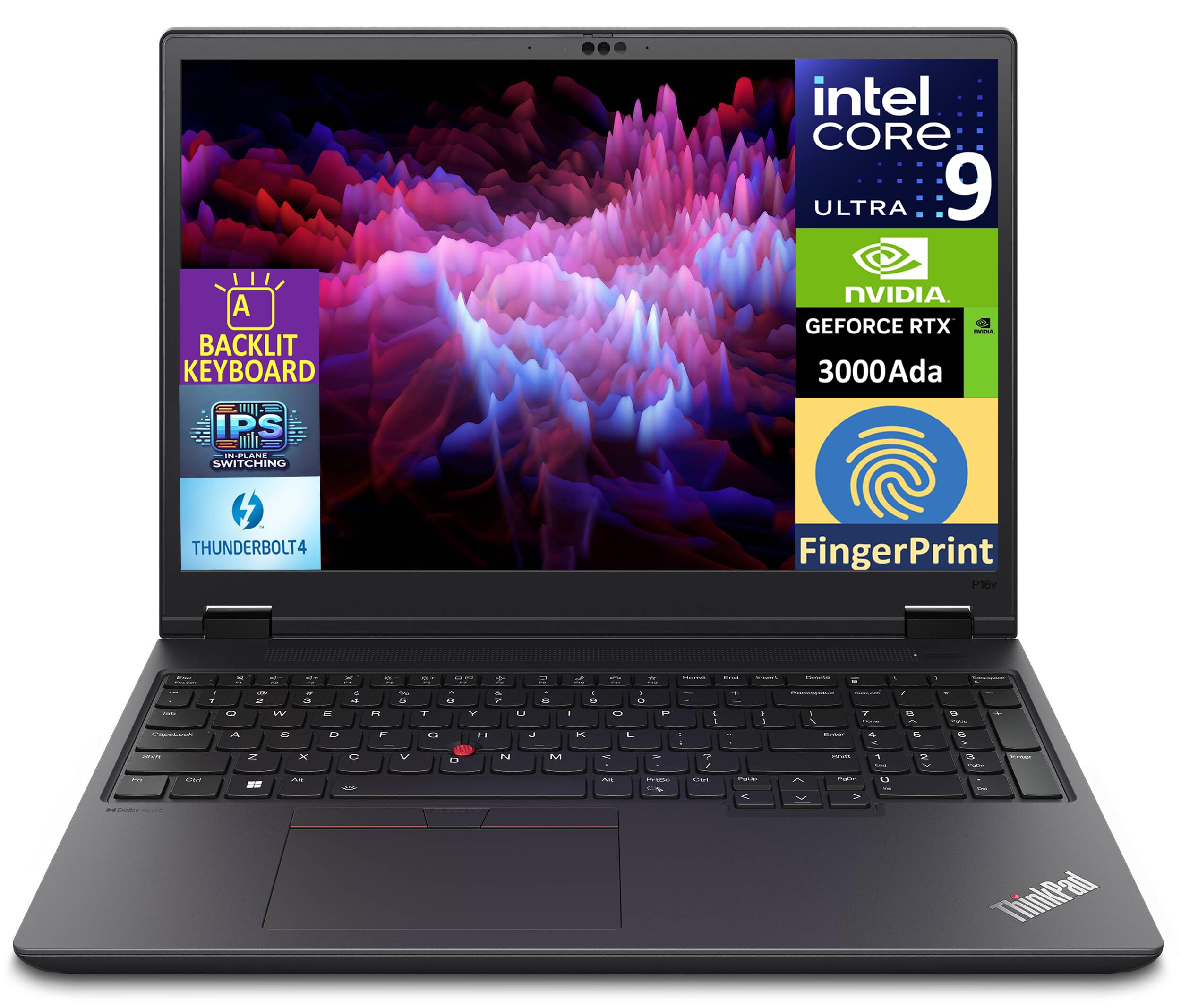 Amazon.com: Lenovo ThinkPad P16v Gen 2 Mobile Workstation 16.0 