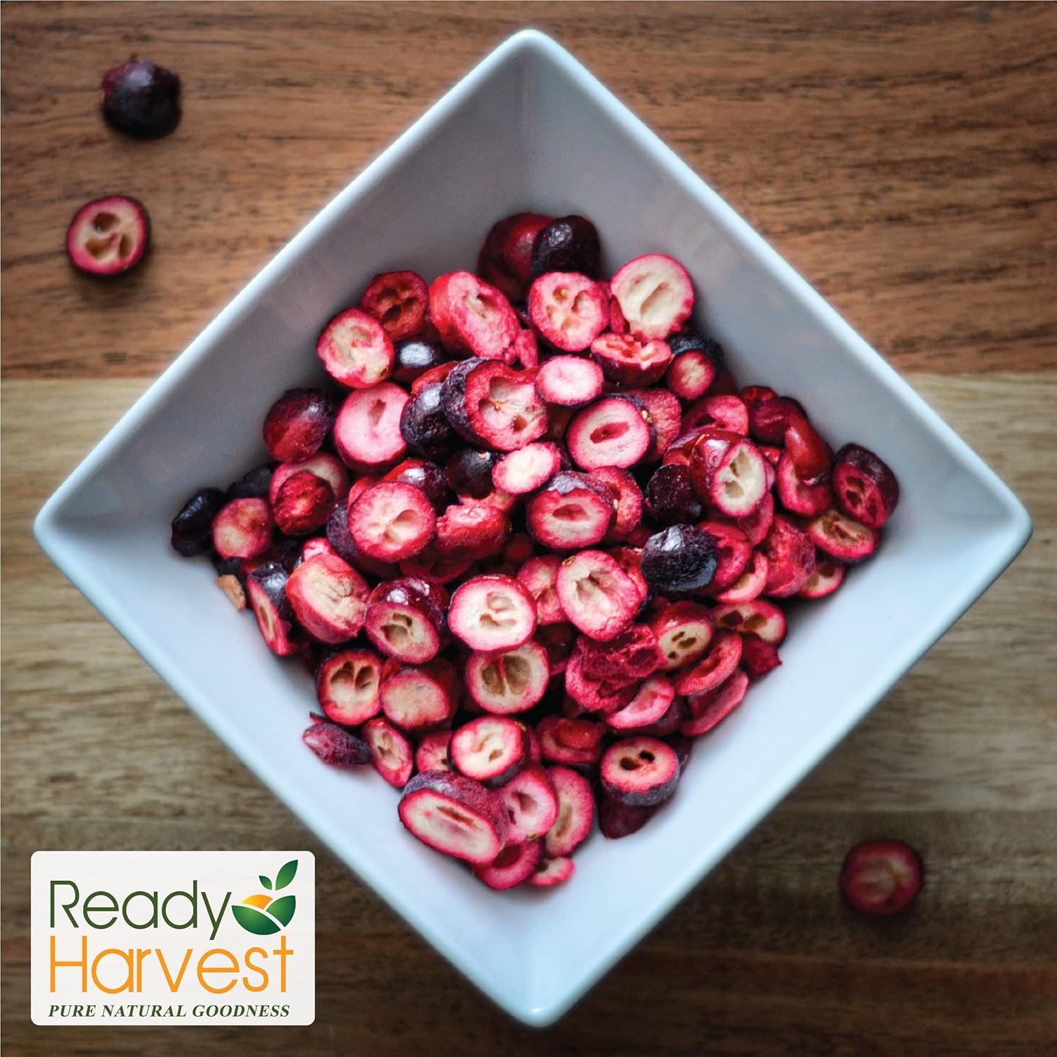Ready Harvest Dehydrated Food - Cranberries | Dried Fruit | Emergency Snacks | #10 Can | 25-Year Shelf Life | Cans Filled to the Top