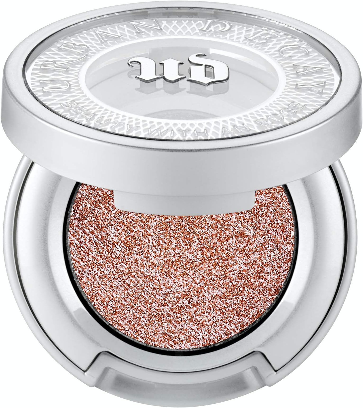 Moondust Eyeshadow Compact, Space Cowboy - Sheer Pale Nude with Bright Silver Sparkle - Maximum Glitter, Minimum Fallout, 0.05 Ounce