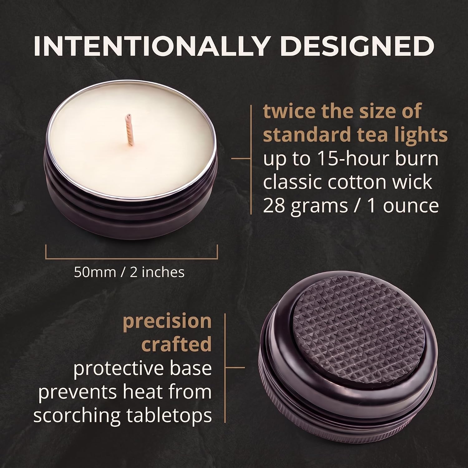 Bamboo Grapefruit | Travel Candle Set of 3
