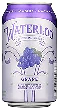Waterloo Sparkling Water Waterloo Grape Sparkling Water, 12 Fl Oz