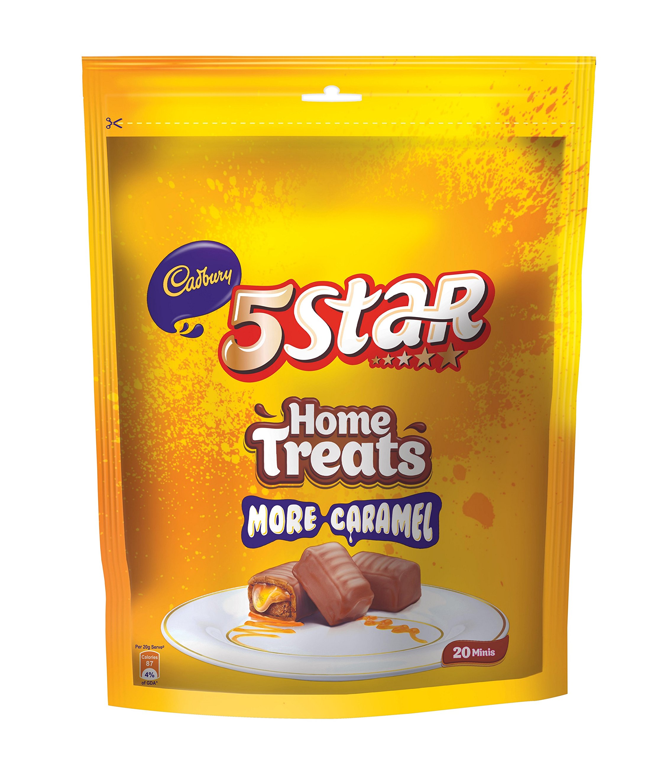 Cadbury 5 Star Chocolate Home Treats Chocolates Bites,191.1G (Pack of 3 X 191.1G), 573.3 Grams