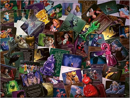 Ravensburger - Disney Villainous Puzzle | Puzzle 2000 Pieces | Jigsaw Puzzles Adults and Children 14 Years and Over | Gifts for Children and Adults | 2000 Pieces and Measures 98x75cm