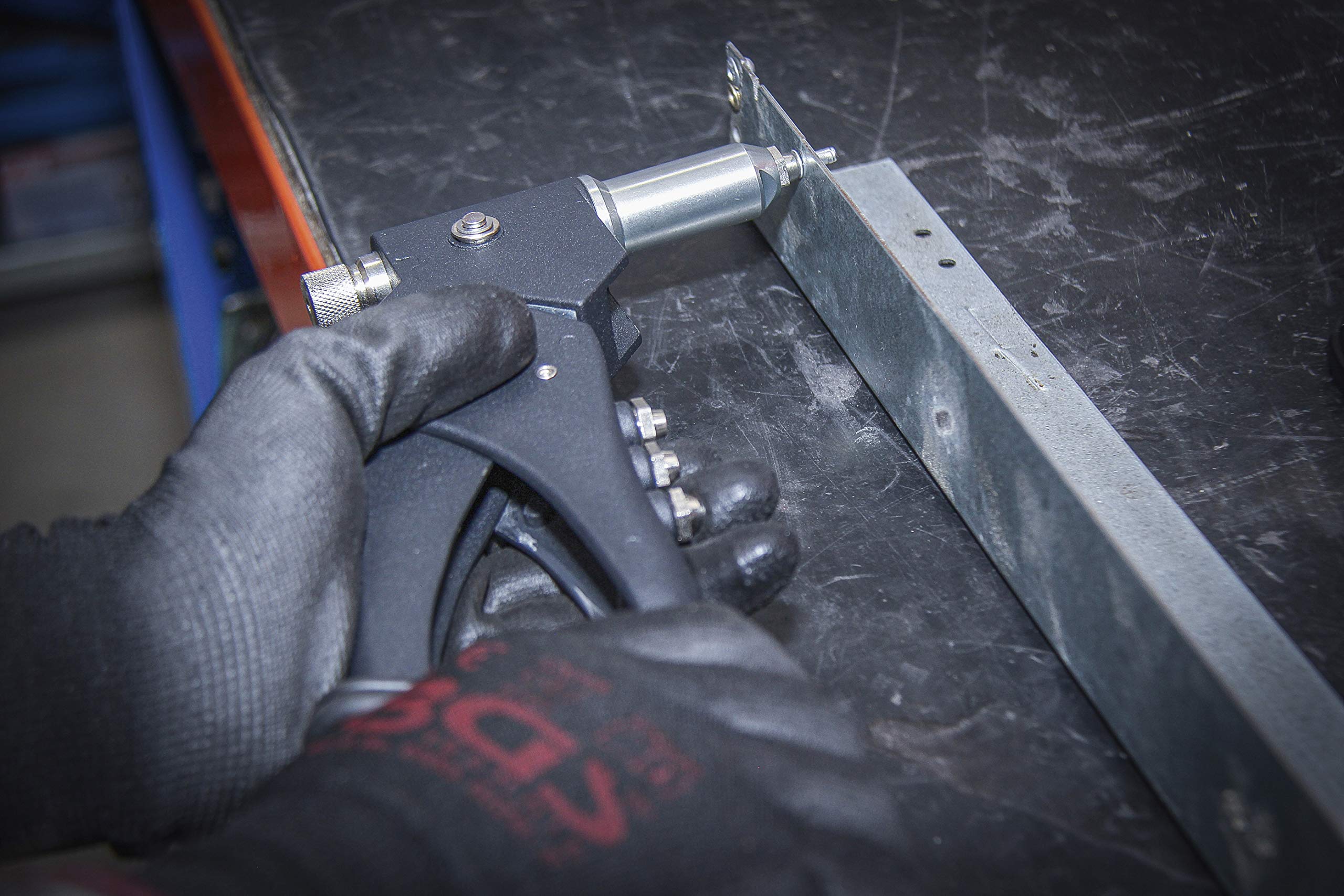 BGS 438 | Serie di rivettatrici | per rivetti standard, dadi e gambi per rivetti