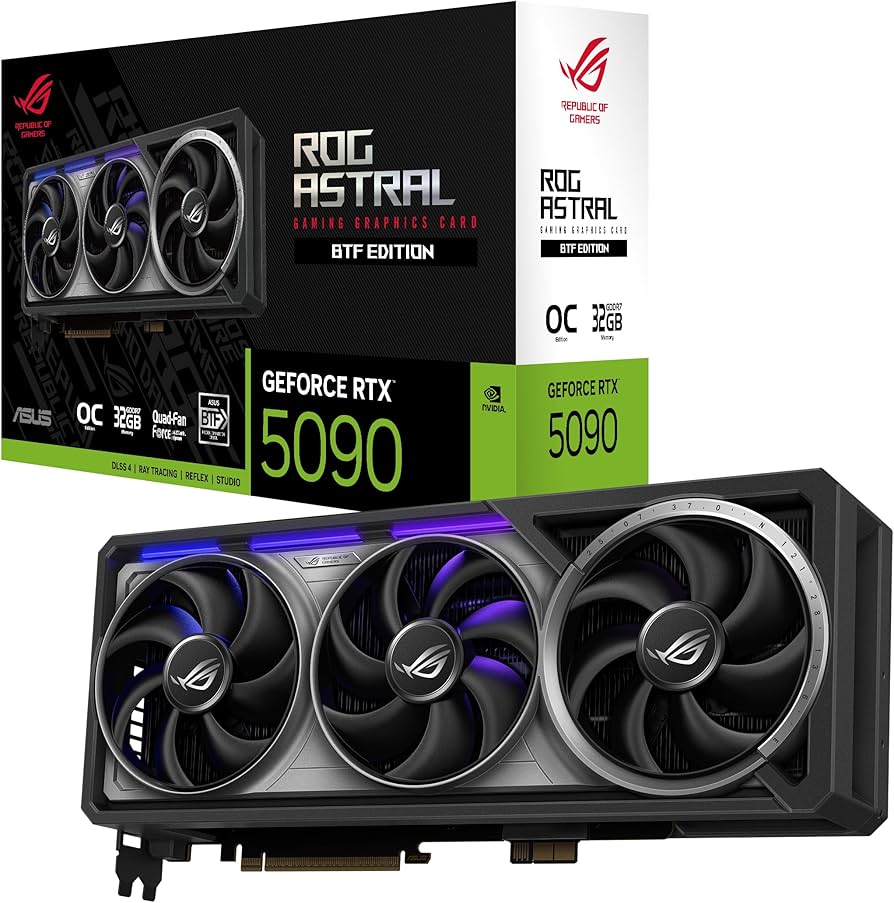 Amazon.com: ROG Astral GeForce RTX™ 5090 BTF OC Edition Amazon.com: ROG Astral GeForce RTX™ 5090 BTF OC Edition