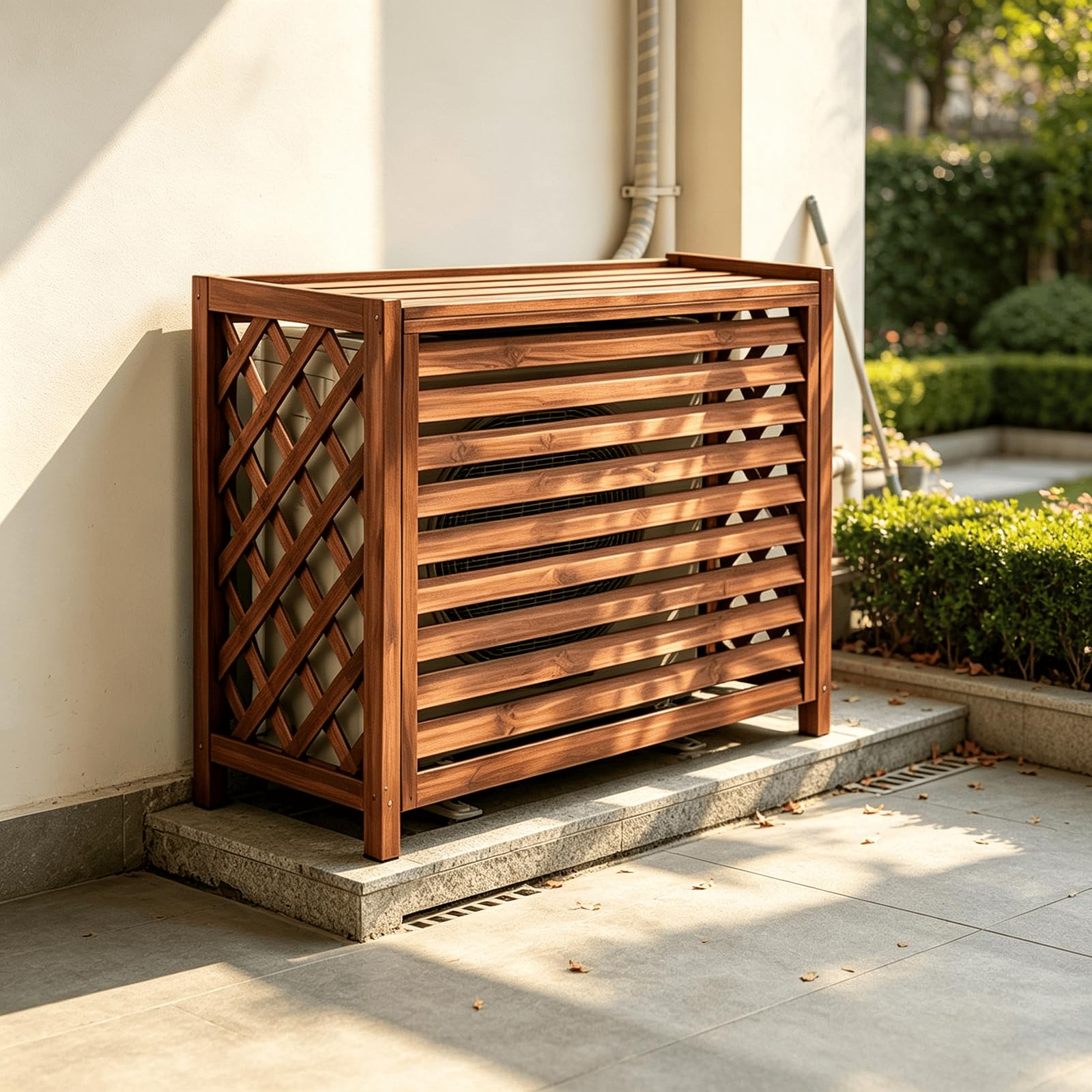 Brise Vue Pompe a Chaleur Cache Climatiseur Balcon