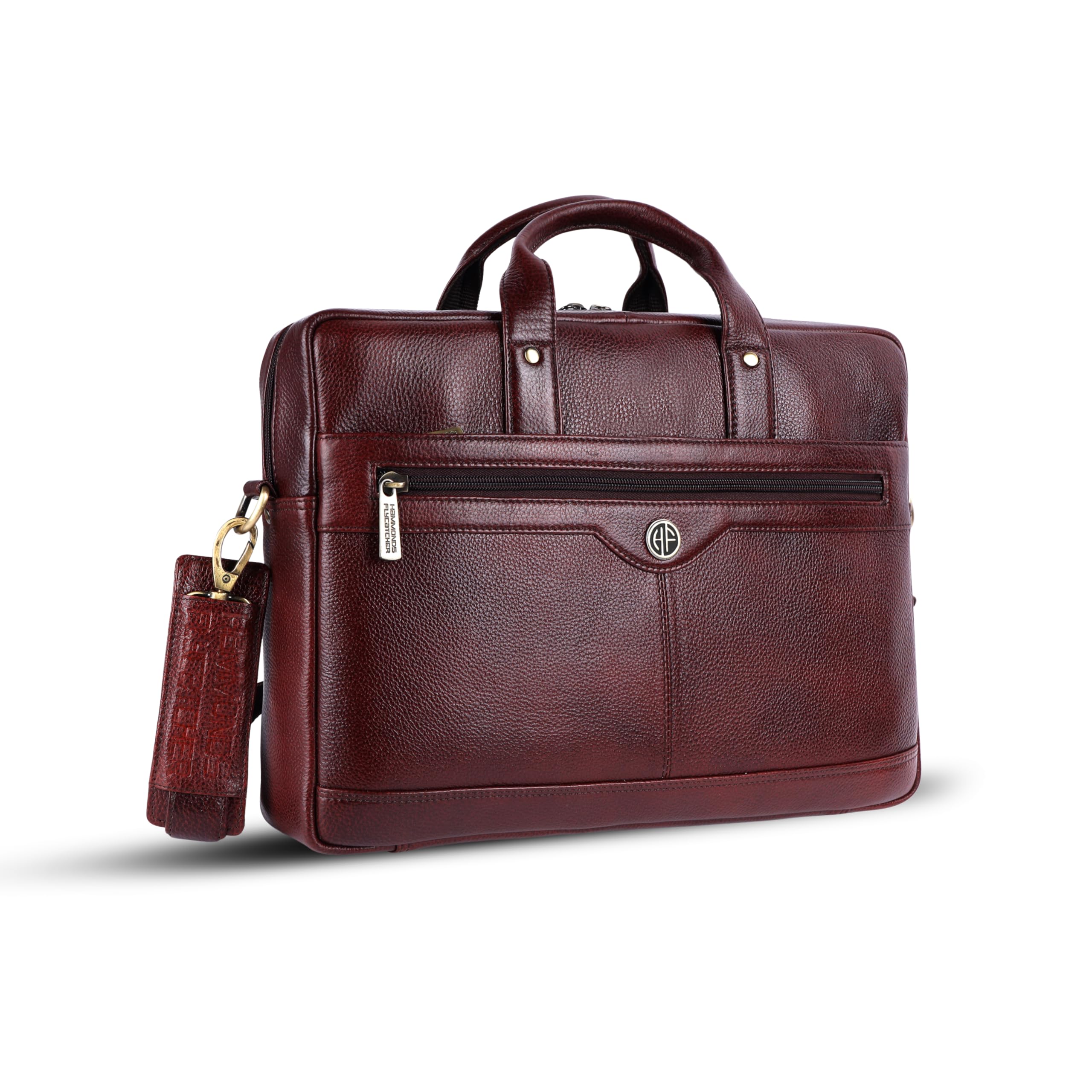 HAMMONDS FLYCATCHERUnisex-Adult Genuine Leather Executive Office Messenger Bag.