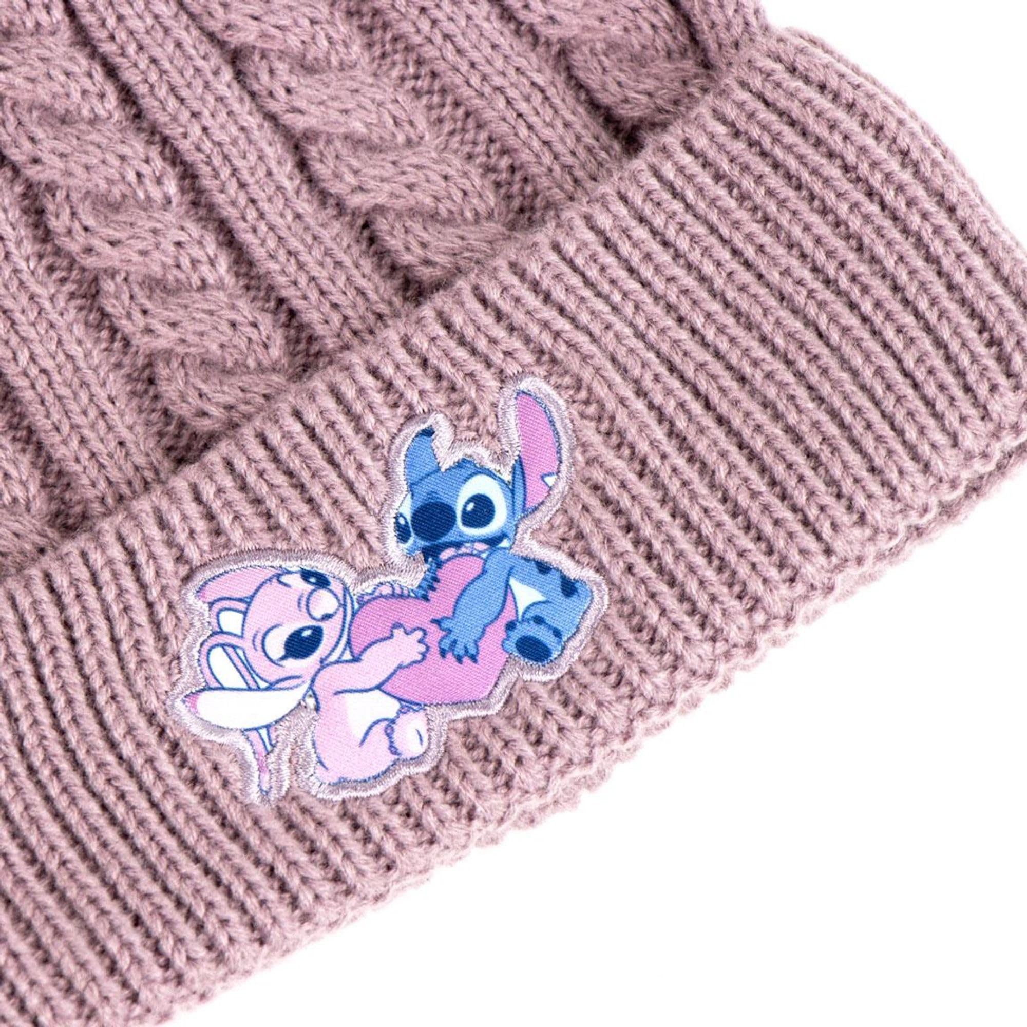 CERDÁ LIFE'S LITTLE MOMENTS Diseño Divertido y Único-Gorro y Guantes Stitch Conjunto de 2 Piezas, Multicolor, One Size para Niños