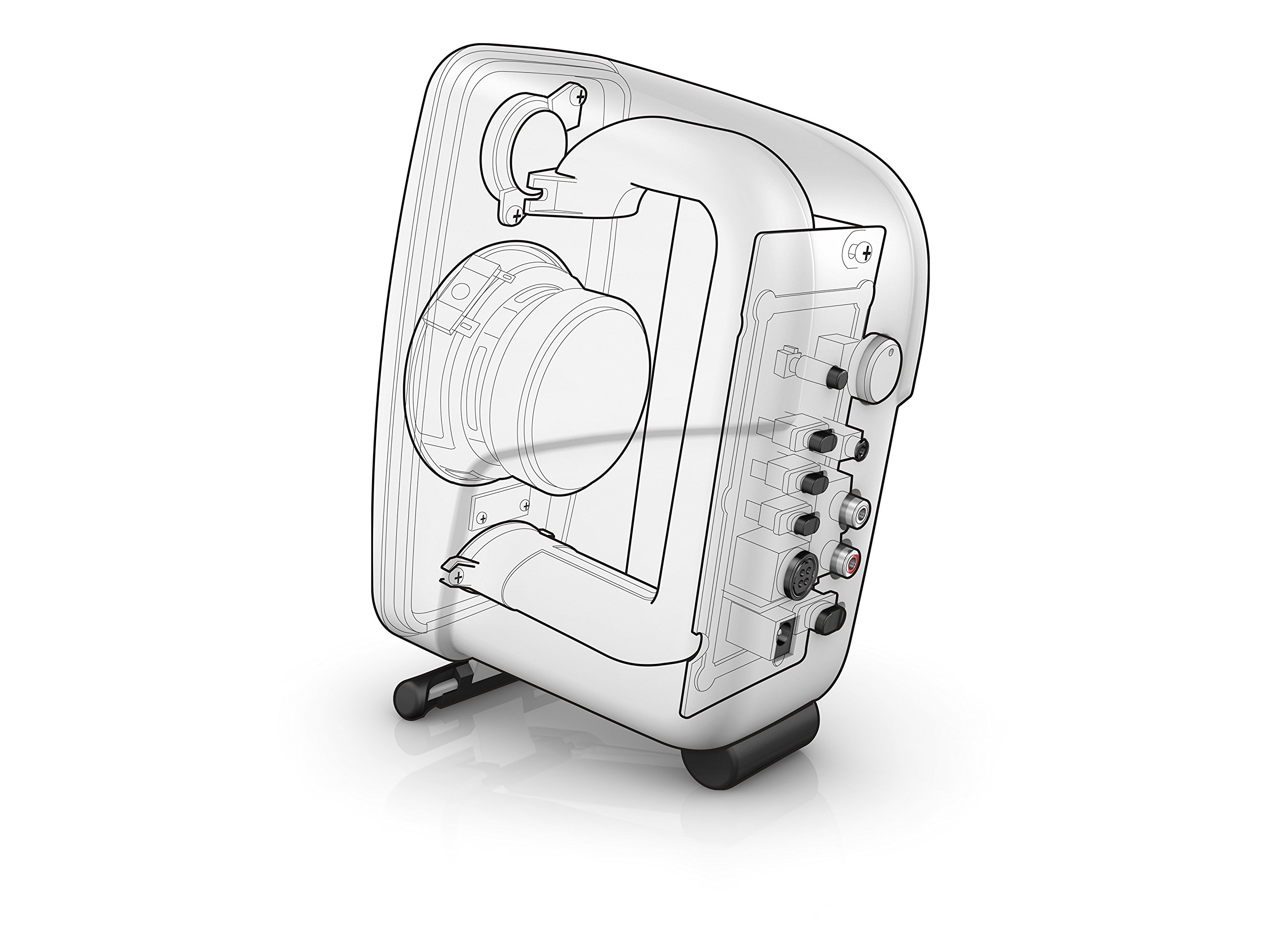 IK Multimedia iLoud Micro Monitor White 50 watt Portable Wireless