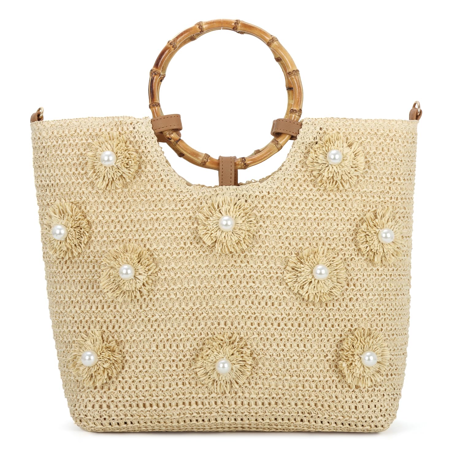 Freiesoldaten Stroh Clutch Handtasche für Frauen Raffia Tasc