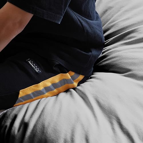 Miniatura 8 de JACH Sofás de nube en forma de L para sala de estar, sofá convertible modular moderno, sofá suave y cómodo, cojín grueso, fundas de sofá extraíbles,