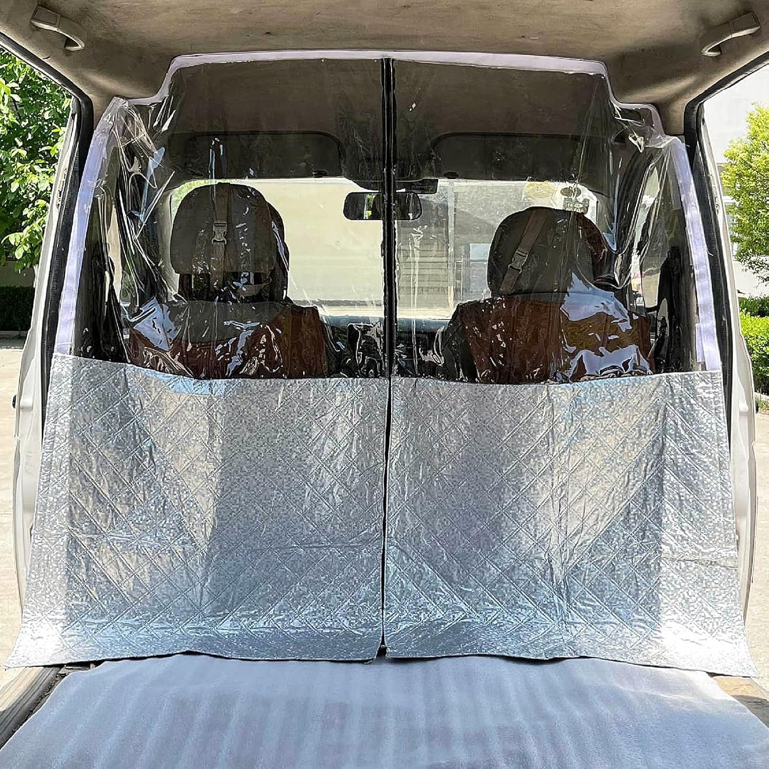 Amazon.co.jp: [koulaya]車内カーテン 車内 間仕切りカーテン 透明 