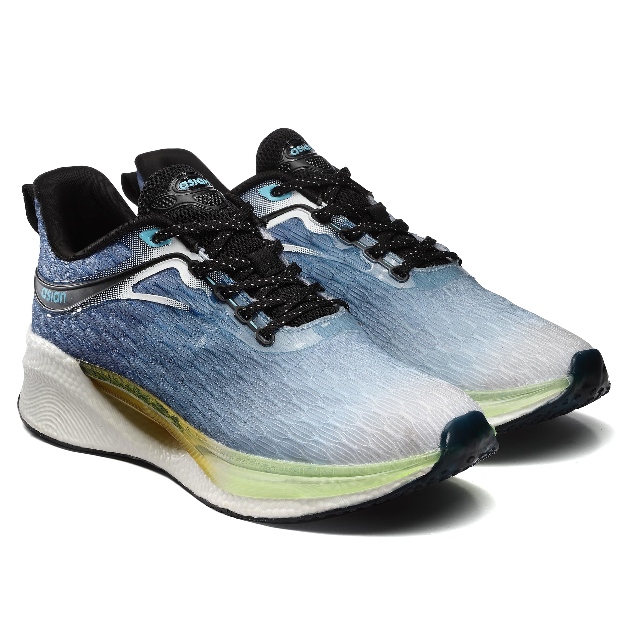 ASIAN Mens Casual Sneaker Shoes with Max Cushion Technology Lightweight & TPR Outsole with Memory Foam Insole Lace-Up Shoes Mens Superstar-03 White Navy (B0CSPDXLJB) Amazon Price History, Amazon Price Tracker
