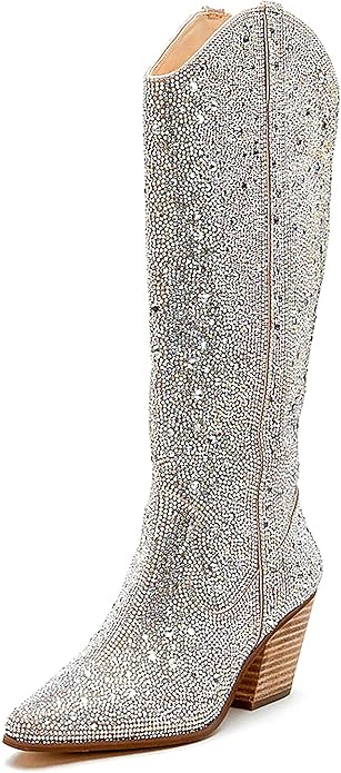 Rhinestone Western Pointed Fashion Cowgirl