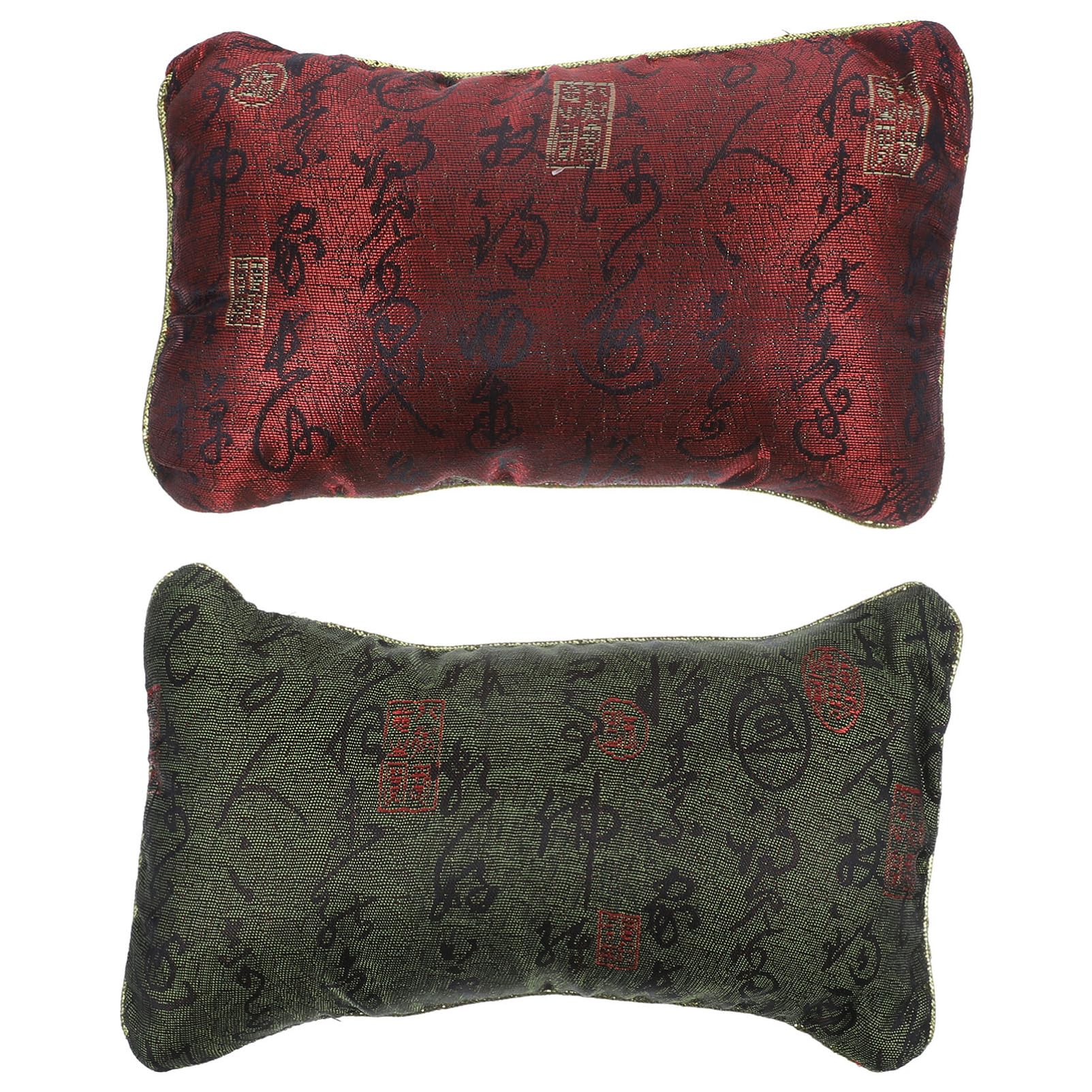 Almohada de pulso PRETYZOOM de algodón azul para consultas de acupuntura