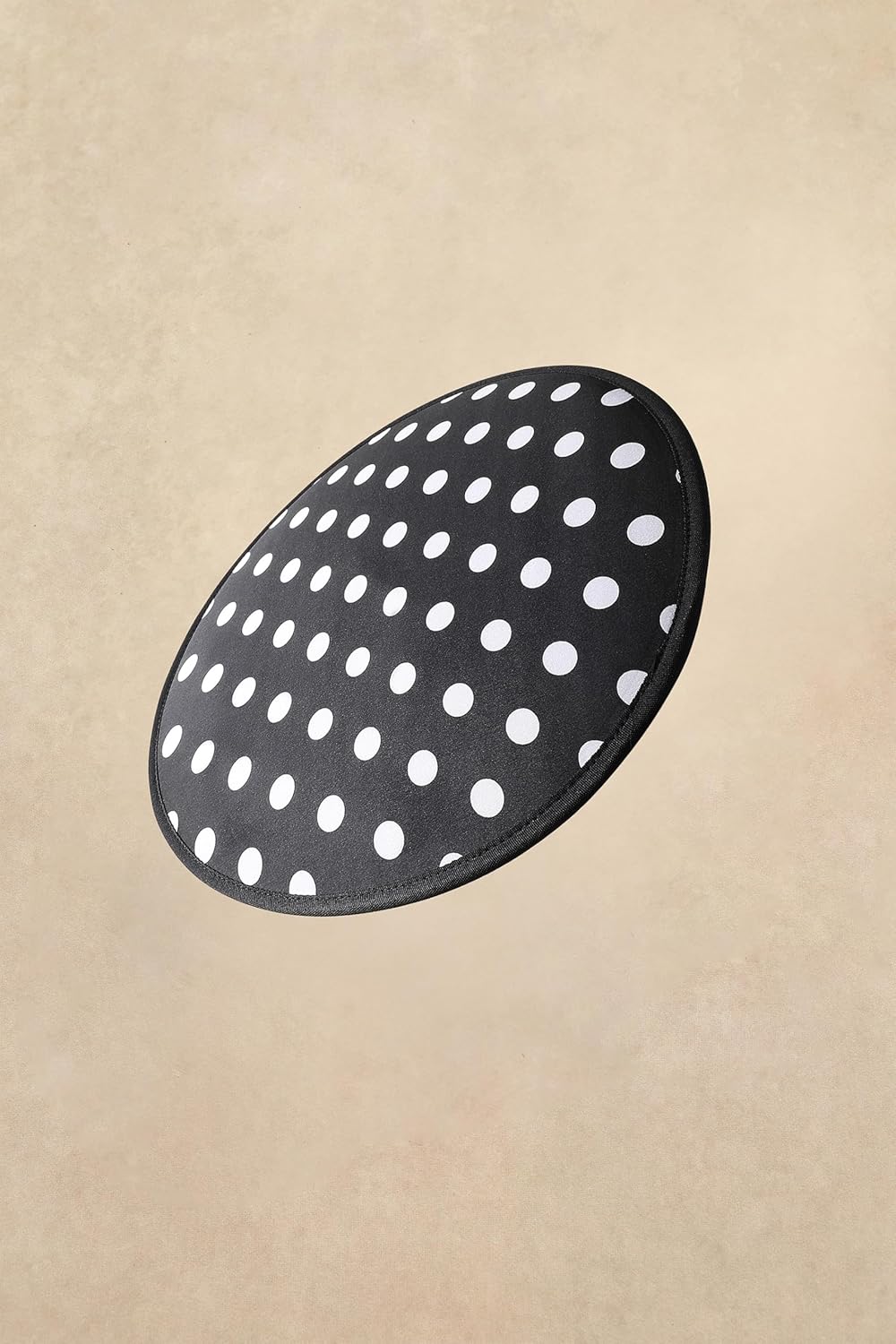 Coucoland Fascinators Hats for Women - Tea Party Cocktail Fascinator Polka Dot Flat Kentucky Vintage Derby Hat for Party - Image 2