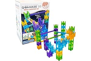 Q-Ba-Maze: Rails Creator Set - Revolutionary STEM-Based Marble Maze System