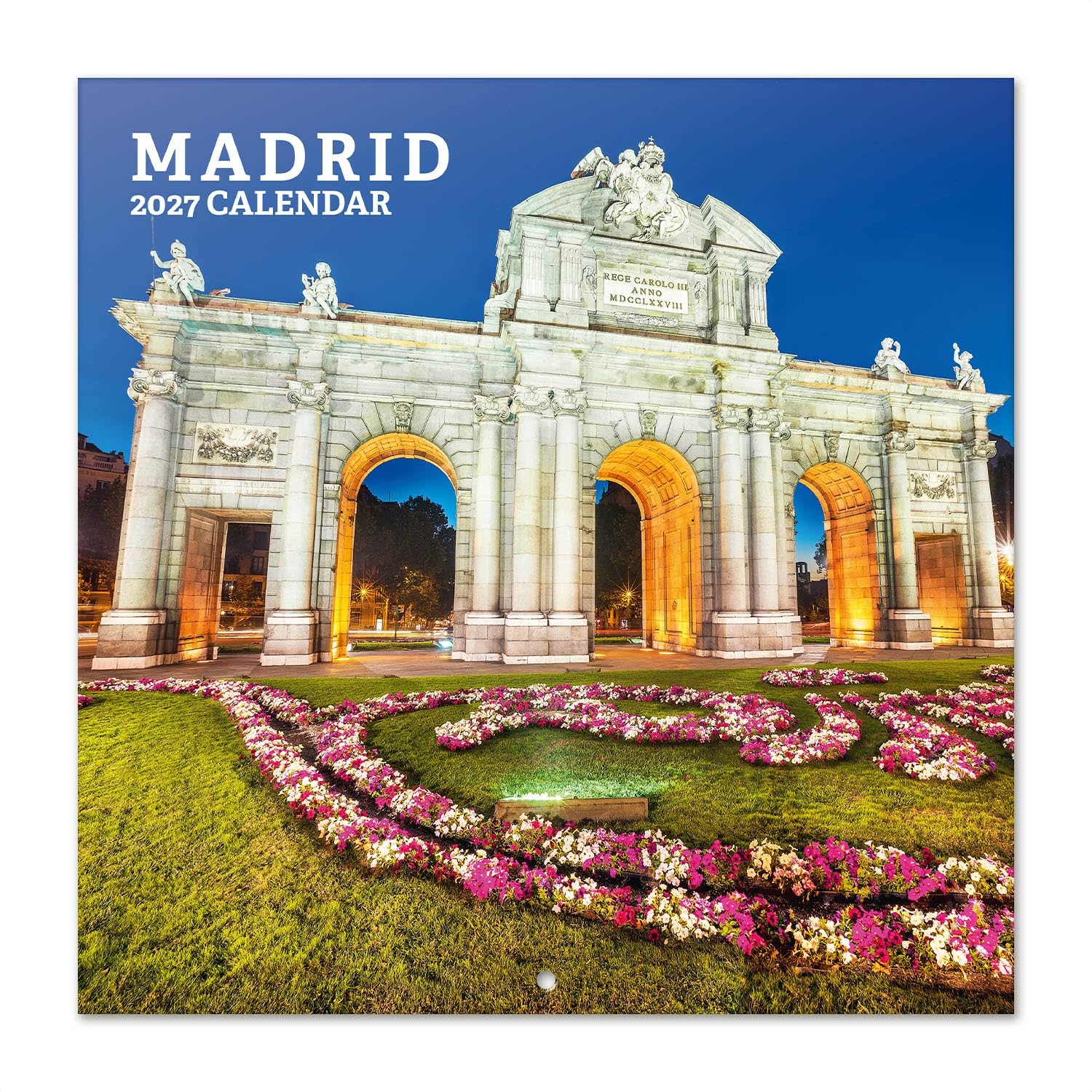 Grupo Erik Madrid Spain Wall Calendar 2027 UK - Spanish Gifts, Travel Gifts